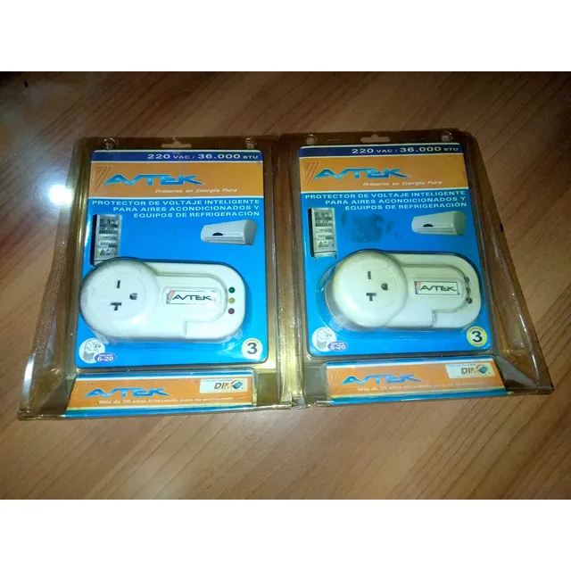 Protector De Voltaje Avkte 220v 36000 Btu Modelo Patt-4422