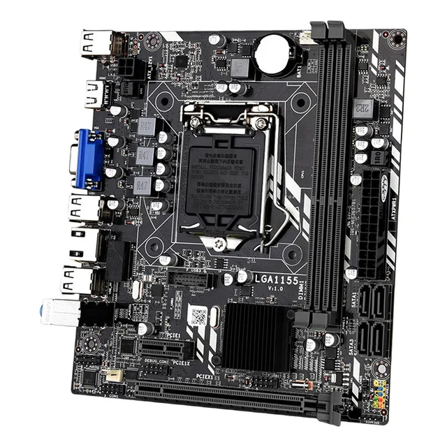 Placa Base De Computadora De Escritorio H61m For Core
