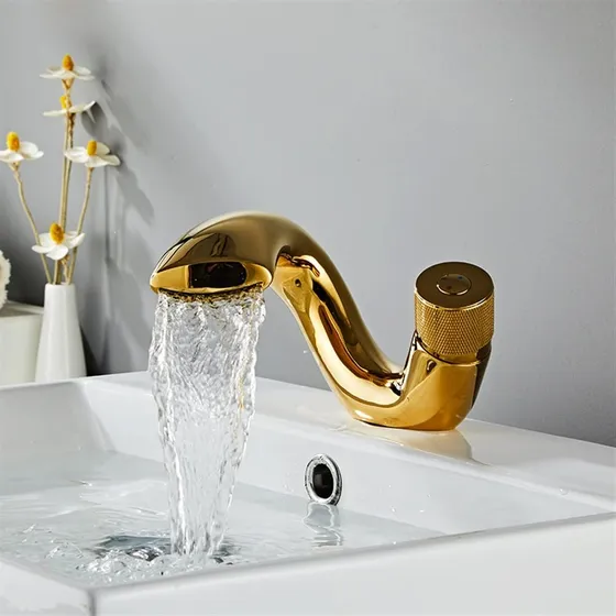 Grifo Mezclador Para Lavabo Baño Cascada Agua Fria Caliente