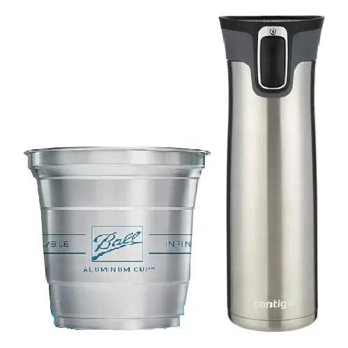 Vaso Térmico Contigo West Loop 709 Ml Acero Inox Original