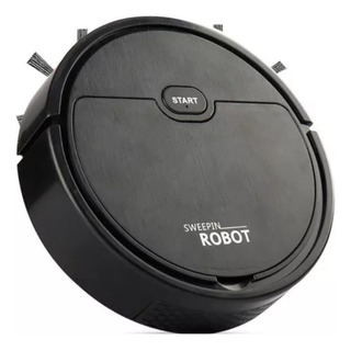 Robô 2 Em 1 Aspira E Passa Pano Recarregável Usb - Aspirador Robô 2 Em 1 Aspira E Passa Pano Recarregável Usb - Aspirador