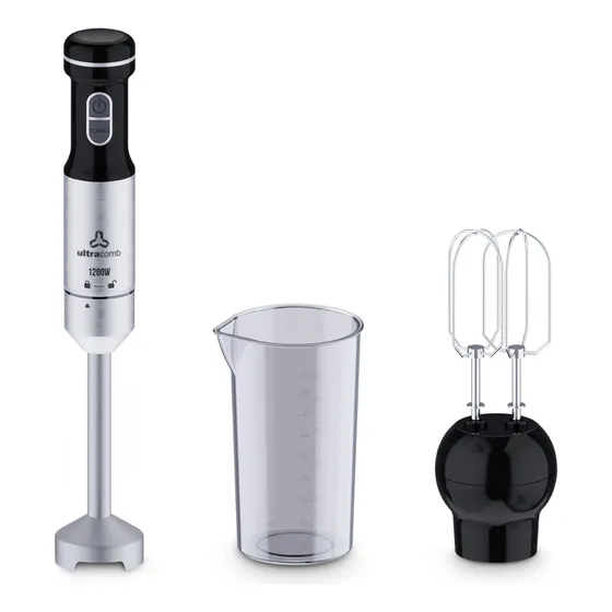 Licuadora De Mano Ultracomb Lm-2550 Color Negro