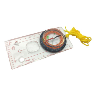 Bússola Dc45-5 Régua 120mm E Lente De Aumento Para Navegação Bússola Dc45-5 Régua 120mm E Lente De Aumento Para Navegação