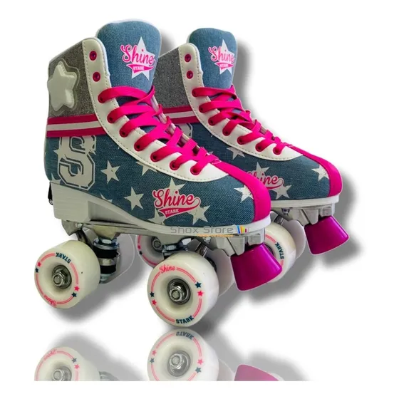 Patines Artisticos Profesionales Stark Shine Luces Aluminio