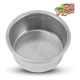 Filtro Cafetera Acero Inoxidable 51mm Maquina Cafe 2 Tazas Filtro Cafetera Acero Inoxidable 51mm Maquina Cafe 2 Tazas