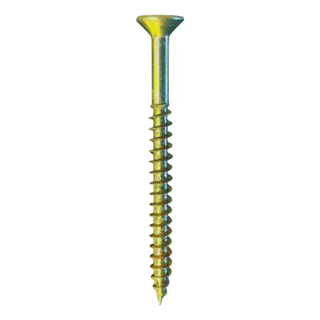 Tornillo Autoperforante Madera 6x80(mm) Punta Aguja X1400u