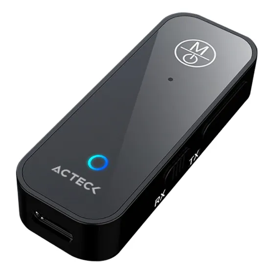 Receptor Bluetooth 5.1 Acteck Ab424 3.5mm Transmisor