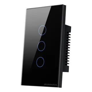 Interruptor Zigbee Inteligente 3 BotÔes Smart Touch Alexa Interruptor Zigbee Inteligente 3 BotÔes Smart Touch Alexa