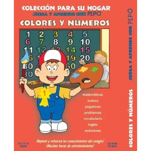 Libro Juega Y Aprende Con Pipo  Colores Y Numeros 