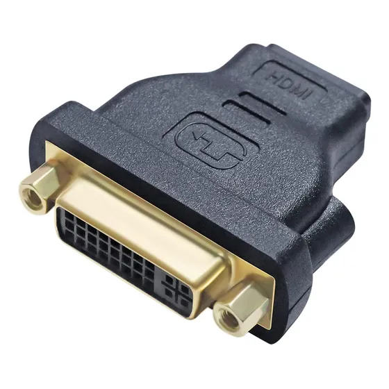 Dtech Adaptador Dvi Hembra Hdmi Convertidor Dvi-i 24+5 4k Pc