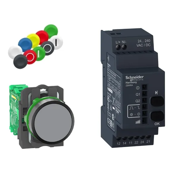 Xb5rfa02 Wireless And Batteryless Package, Harmony Xb5r, Wi