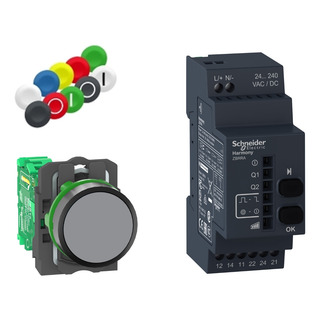 Xb5rfa02 Wireless And Batteryless Package, Harmony Xb5r, Wi Xb5rfa02 Wireless And Batteryless Package, Harmony Xb5r, Wi
