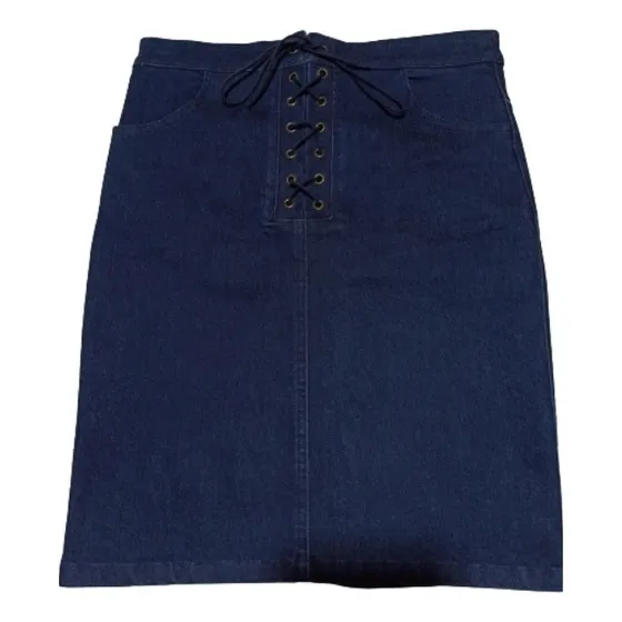 Falda Blue Jeans Stretch Forever 21 Dama Talla M Nueva