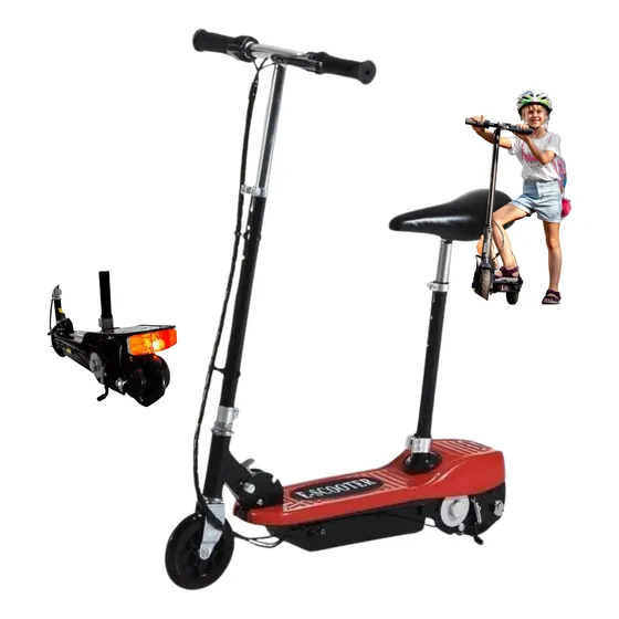 Patineta Scooter Eléctrica Metalica Niños Y Niñas Barata