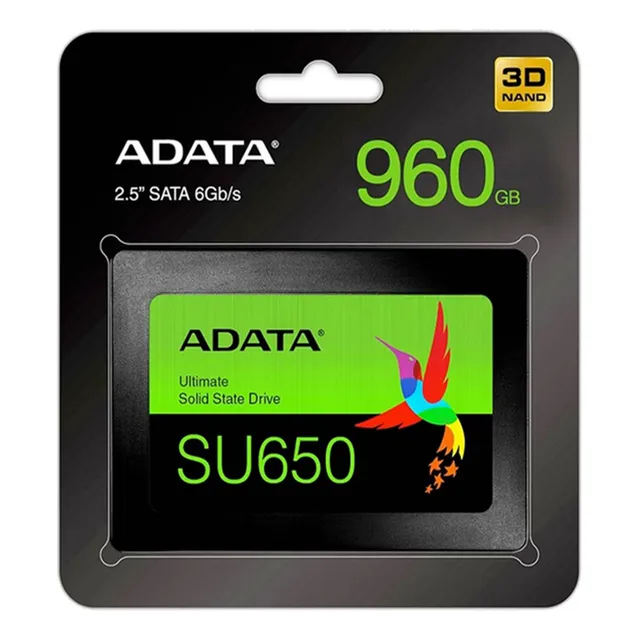 Disco De Estado Solido Ssd 960gb Sata 2.5 Adata Su650 3d
