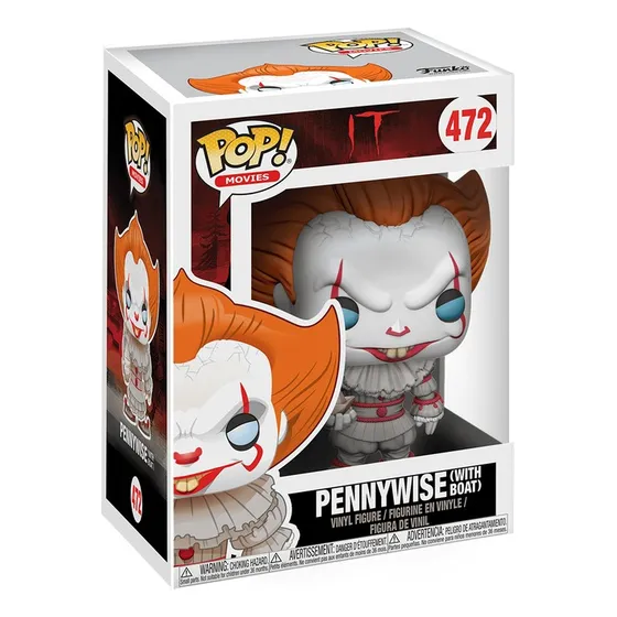 Funko Pop! Movies - It - Pennywise Con Barquito N° 472