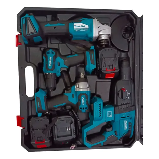 Kit De Herramientas Makita Inalambrica 12/18v 4piezas 2bater