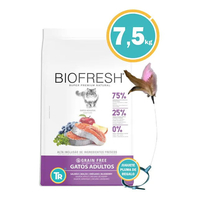 Ración Biofresh Gato Adulto Salmon + Regalo + Envio Gratis