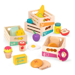 Pretend Play Wooden Play Food B. Toys Little Foodie Groups Pretend Play Wooden Play Food B. Toys Little Foodie Groups