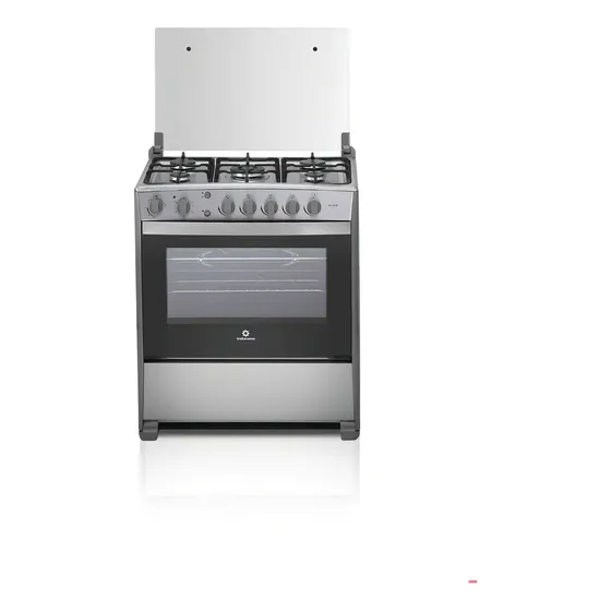 Cocina A Gas 5 Hornallas Indurama Alcala Spiedo Y Plancha