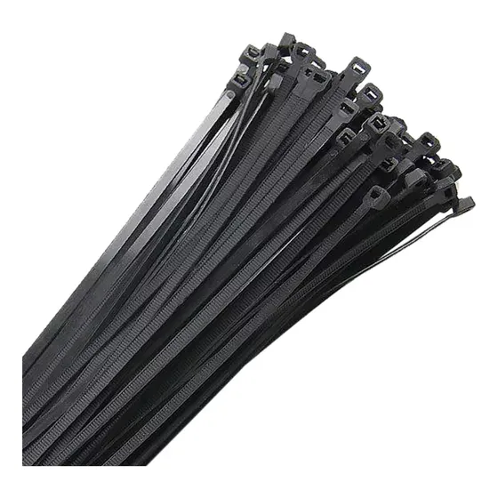 Fita Plástica Kit 100 Hellermann Preta 390mm X 4,7mm