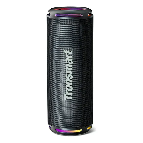 Bocina Tronsmart T7 Lite portátil con bluetooth waterproof negra | Cuotas sin interés