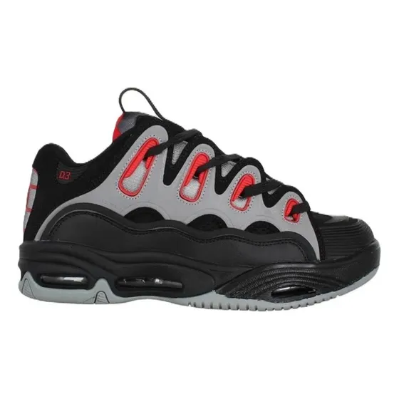 Zapatillas Osiris D3 2001  Negro/gris/rojo