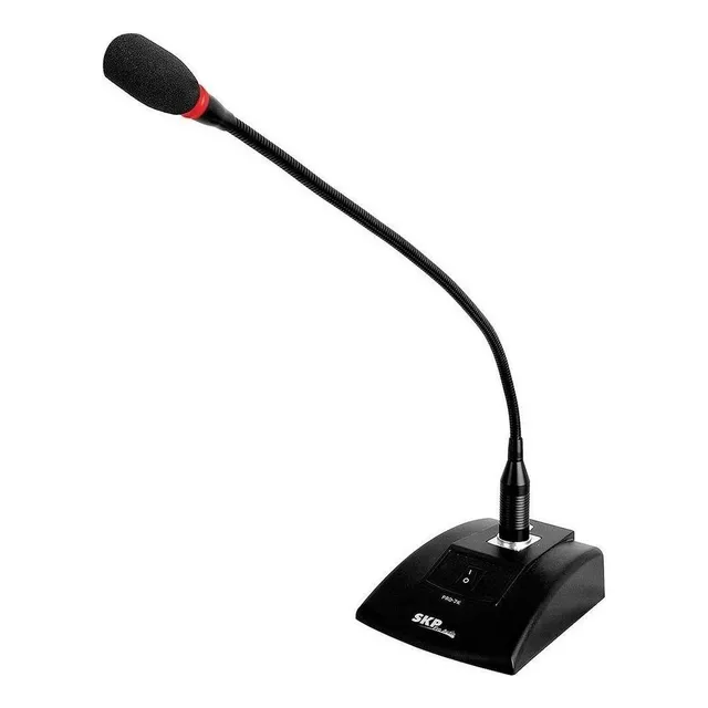 Microfone Skp Pro Audio Pro-7k Condensador Cardioide Cor Preto