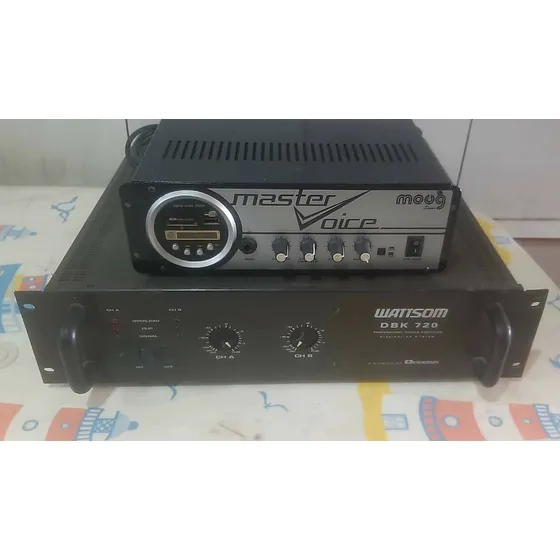 Amplificador Wattsom Dbk 720, Gradiente, Machine. (usado)