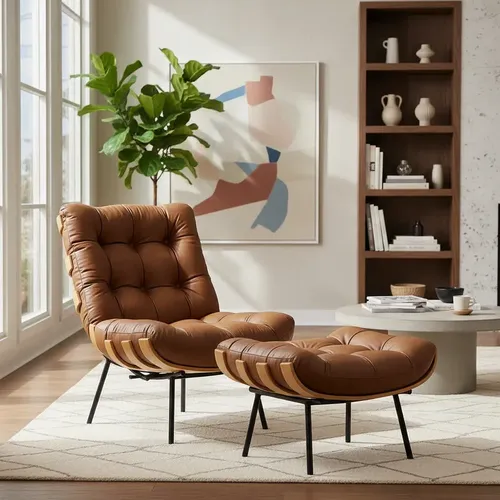 Kit Namoradeira Suede Sofá Nina + 7 Poltronas Nina Triângulo Cor