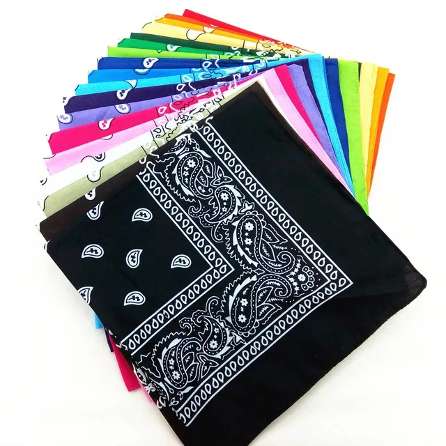 12 Bandana Lenço Várias Cores Atacado Revenda Pronta Entrega