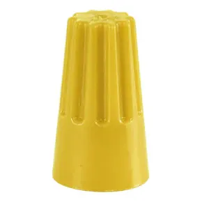 Conector Conico C/resorte Amarillo N.44 Lexo (preciox100ud)