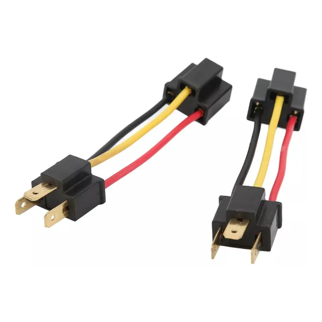 Adaptador De Faro, 2 Unidades, Conector H4, Luz Frontal
