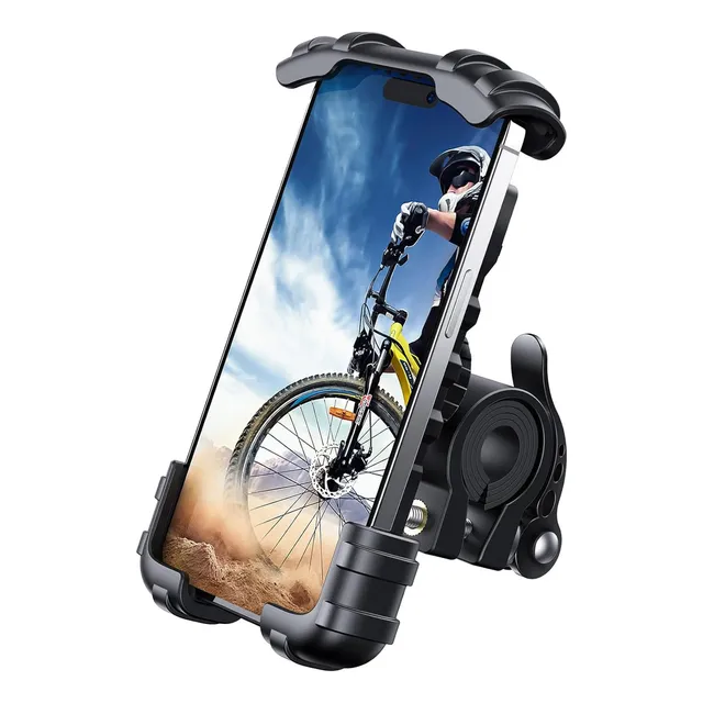 Lamicall Soporte Para Celular Bicicleta Motocicleta Rotación 360° Anti Vibración Soporte Manillar 4.7 A 6.8 Smartphone Android
