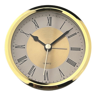 Reloj Insertar Relojes Redondos Mini Reloj Moderno Con Oro Reloj Insertar Relojes Redondos Mini Reloj Moderno Con Oro