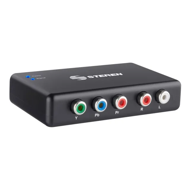 Convertidor De Video Componente A Hdmi, Con Upscal | 208-154
