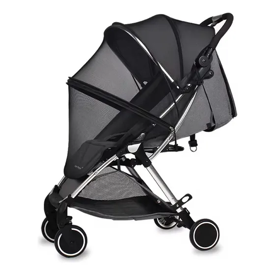 Malha Mosquiteira Universal Para Carrinho De Bebê