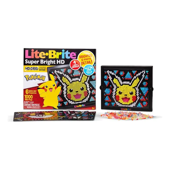 Figura De Acción Lite-brite Super Bright Hd Pokémon