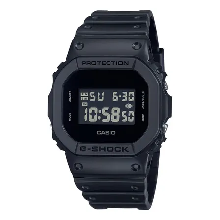 Relógio de pulso digital Casio DW-5600UBB-1D com corria de resina