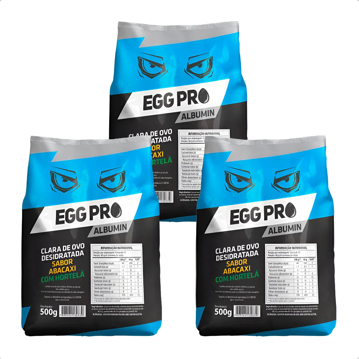 Albumina Proteína Pura Sabor Abacaxi Com Hortelã Kit Com 3un Abacaxi Com Hortelã Albumina Proteína Pura Sabor Abacaxi Com Hortelã Kit Com 3un Abacaxi Com Hortelã