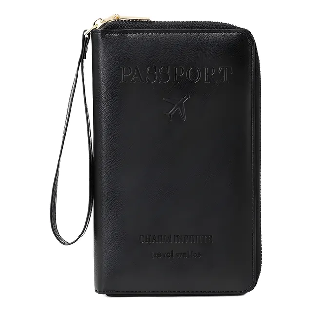 Organizador De Viaje Porta Documentos Pasaporte Y Celular