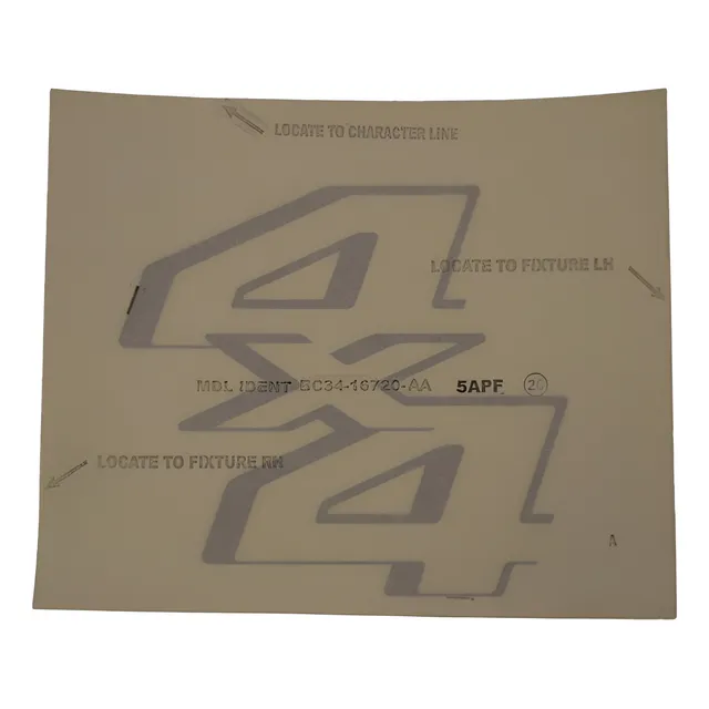 Calcomania Emblema Ford 250 F350 Super Duty 6.2 Original