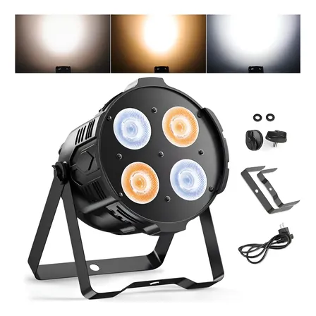 200w Cañon Led Regulador De Luz Cob Blanco + Blanco Cálido