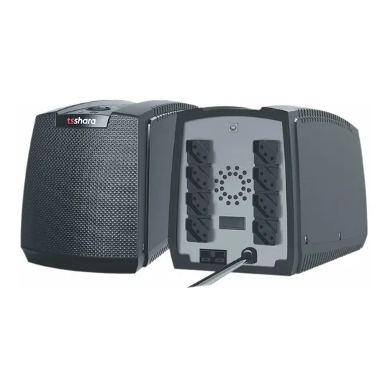 Nobreak Ts Shara Ups Xpro Senoidal 1500va Universal Bivolt Cor Preto
