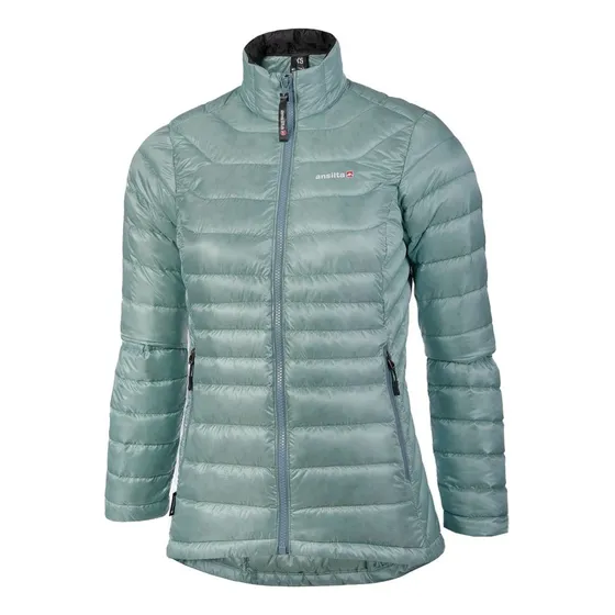 Campera Abrigo Pluma Térmica Mujer Ansilta Piuquen 800 F.p