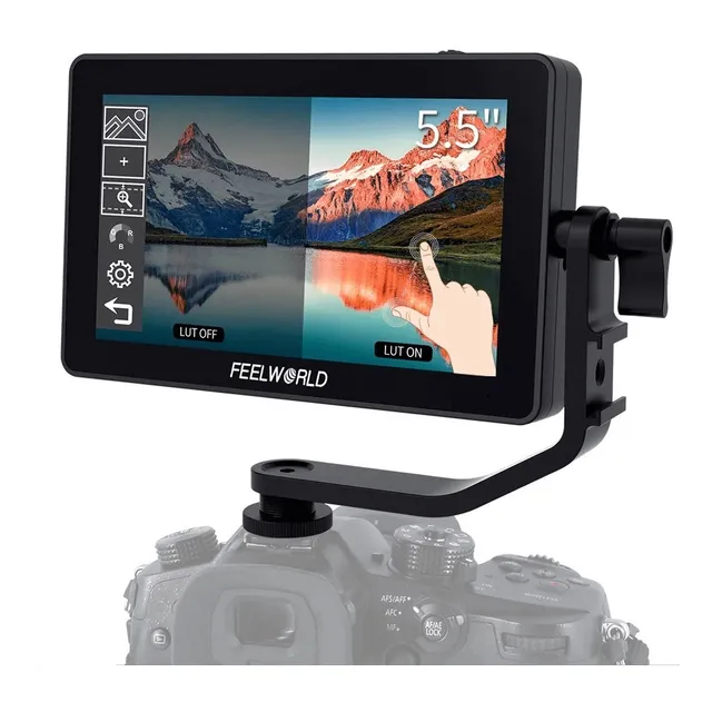 Monitor Feelworld F6 Plus V2 - 6 Pol. 4k - Pronta Entrega!