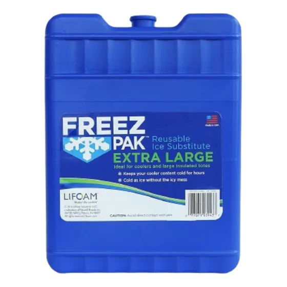 Hielo Artificial, Bloques De Hielo Freez Pak Extra Grande