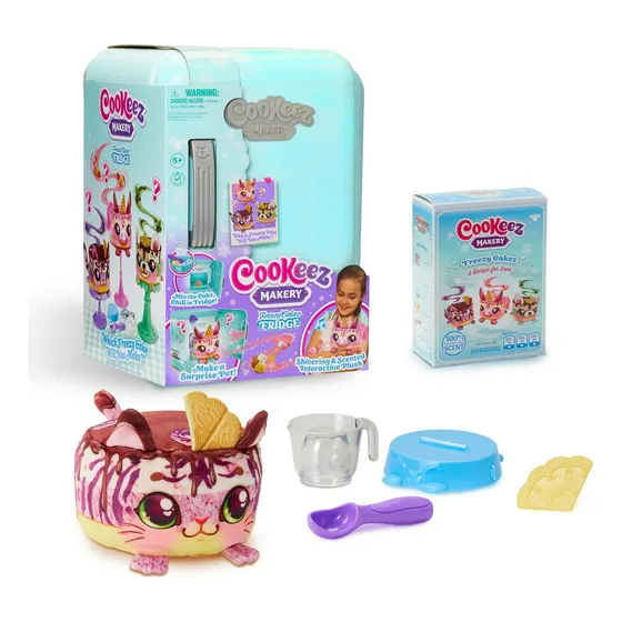 Cookeez Makery Freezy Cakez Peluche De Pastel Interactivo