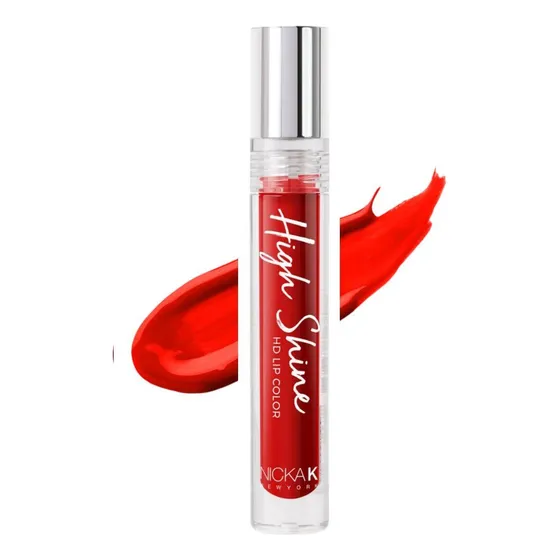Labial Liquido Nicka K High Shine Hd N°02 Very Cherry