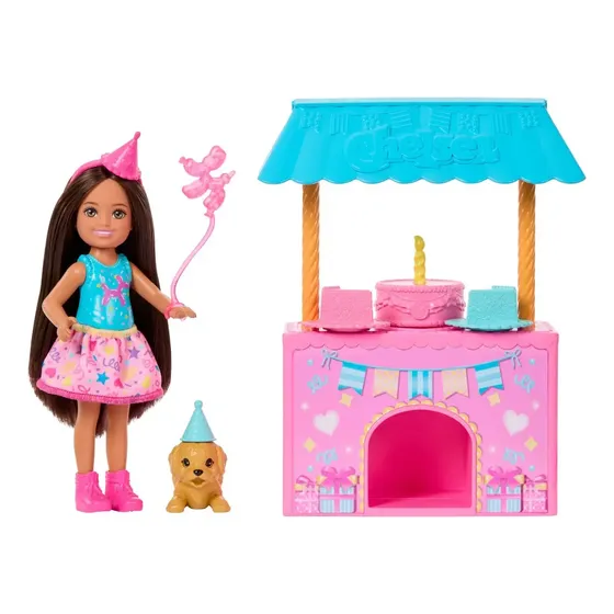 Barbie Set De Juego Chelsea Fiesta De Cumpleaños Multicolor